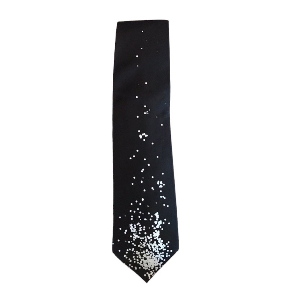 Brand New Cyberoptix Tie Lab Silk Tie Confetti